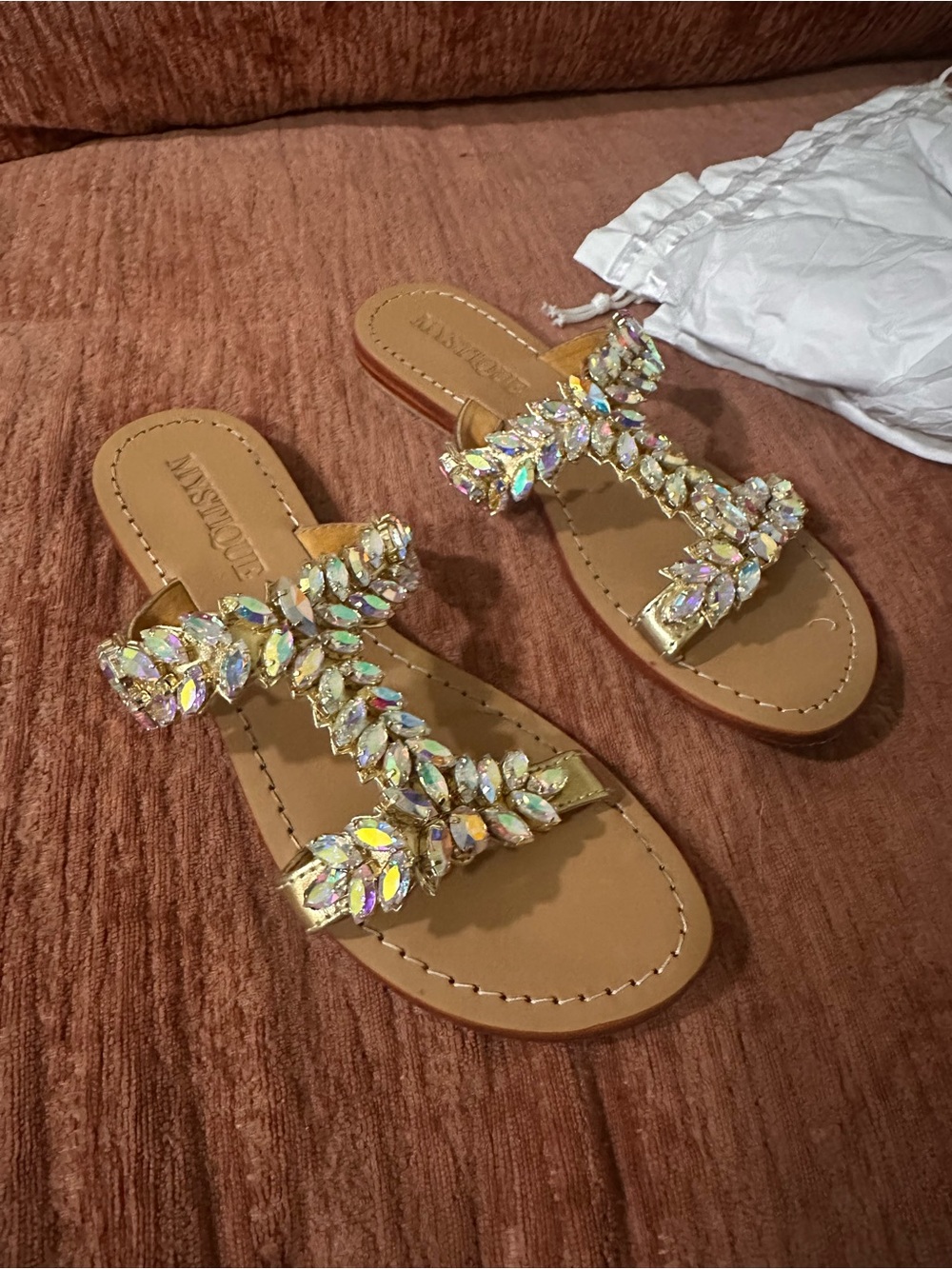 Mystique Rhinestone Sandals